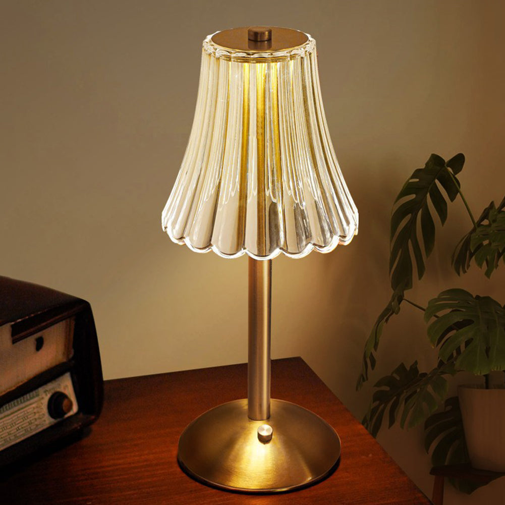 LED Tafellamp USB Oplaadbaar Retro Design