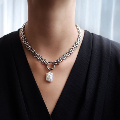 Ketting Halsketting RVS Stainless Steel Verkleur Vrij