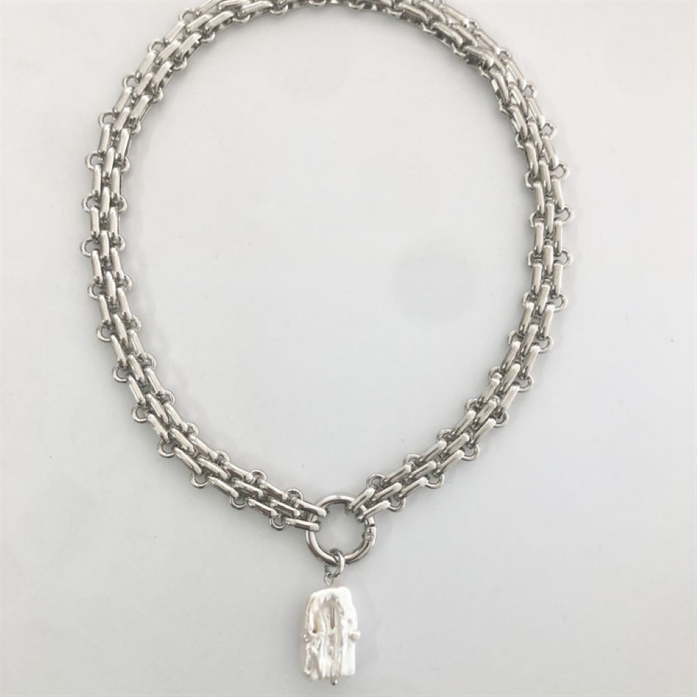 Ketting Halsketting RVS Stainless Steel Verkleur Vrij