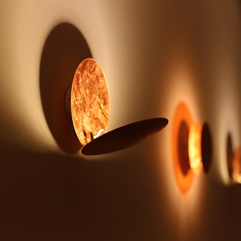 Zonsverduistering Wandlamp Solaris Dimbaar Modern Design