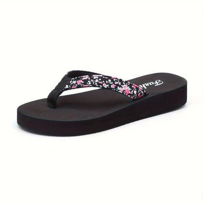 Aurora Chic Bloem Motief Fashion Slippers