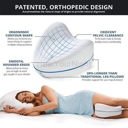 Orthopedisch Beenkussen met Memory Foam voor Optimaal Comfort