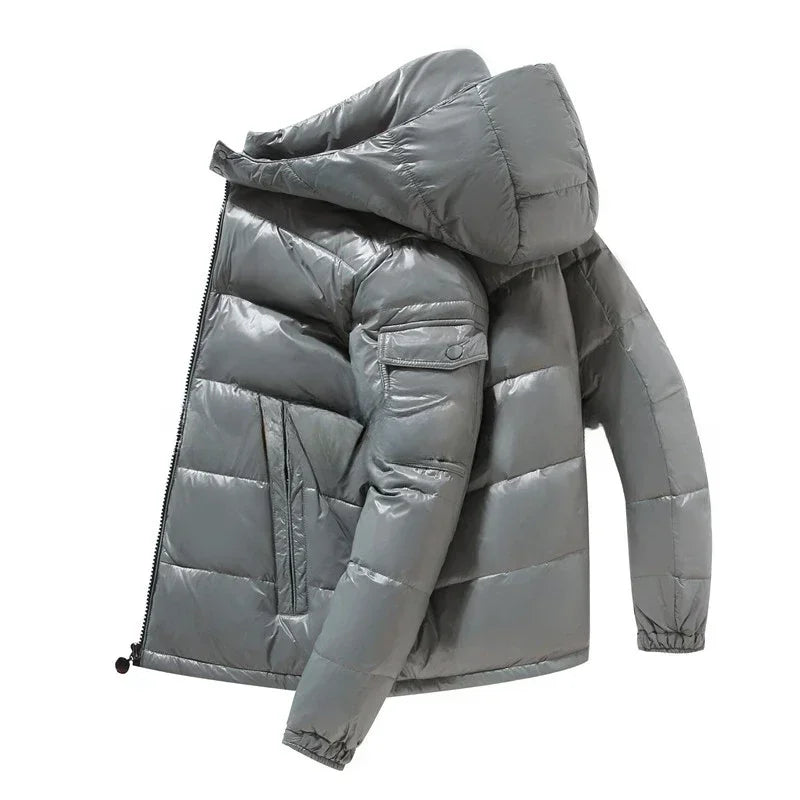Heren Winterjas Gewatteerd Warm en Waterdicht