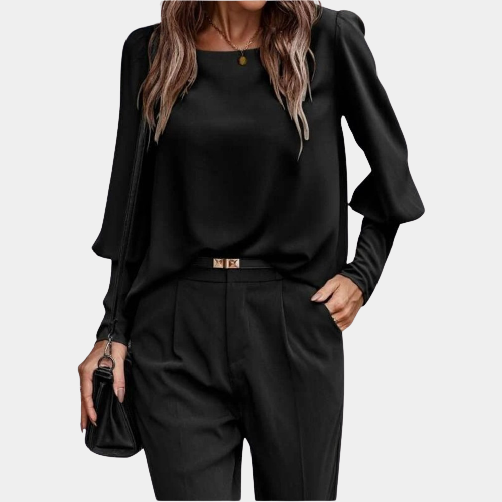 Sabine | Blusa a maniche lunghe Timeless Elegance