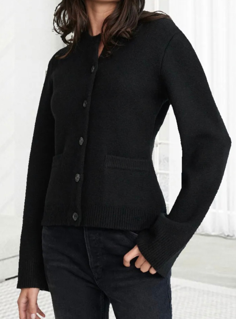 Sabine | Cardigan casual con maniche svasate