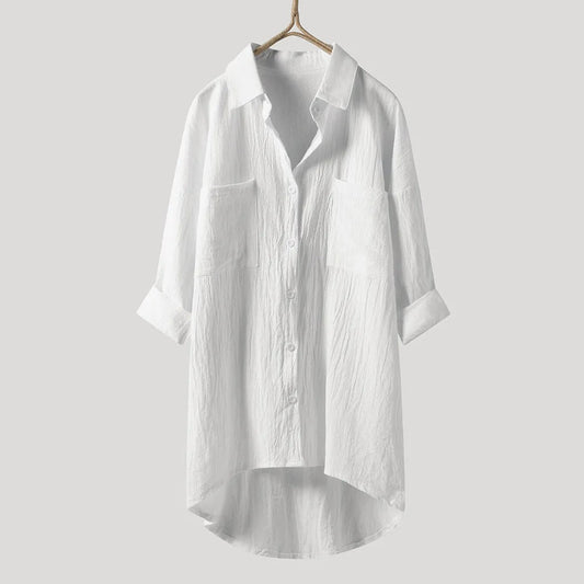 Sabrina | Luxe oversized blouse met lange mouwen