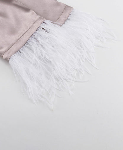 Satin Jurk Elegant en Stijlvol
