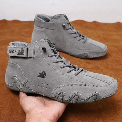 Leren Winter Sneakers Warm en Veelzijdig