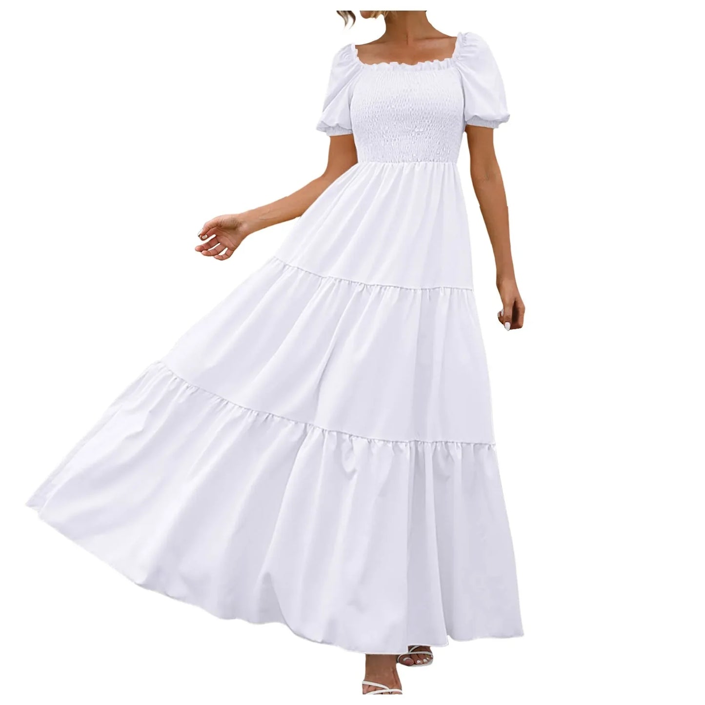 Luzara Lila Maxi Jurk