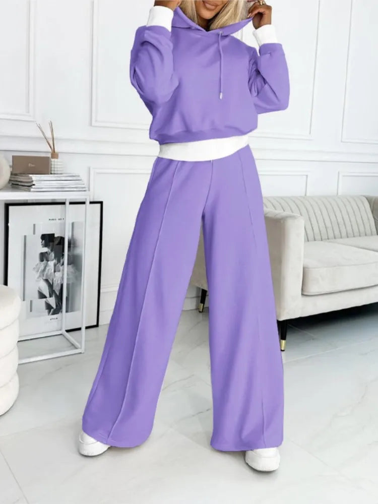 Dames Set met Hoodie en Joggingbroek – Comfortabel, Elegant & Veelzijdig