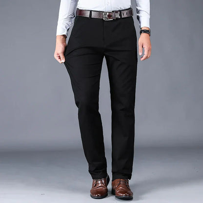 Slimme Anzugbroeken voor Mannen Smal en Getailleerd