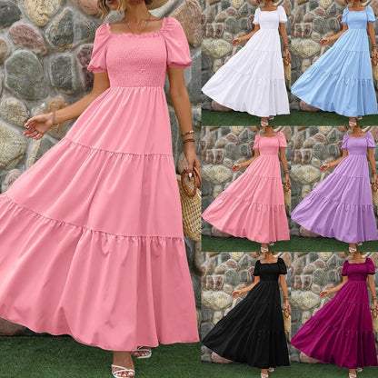 Luzara Lila Maxi Jurk