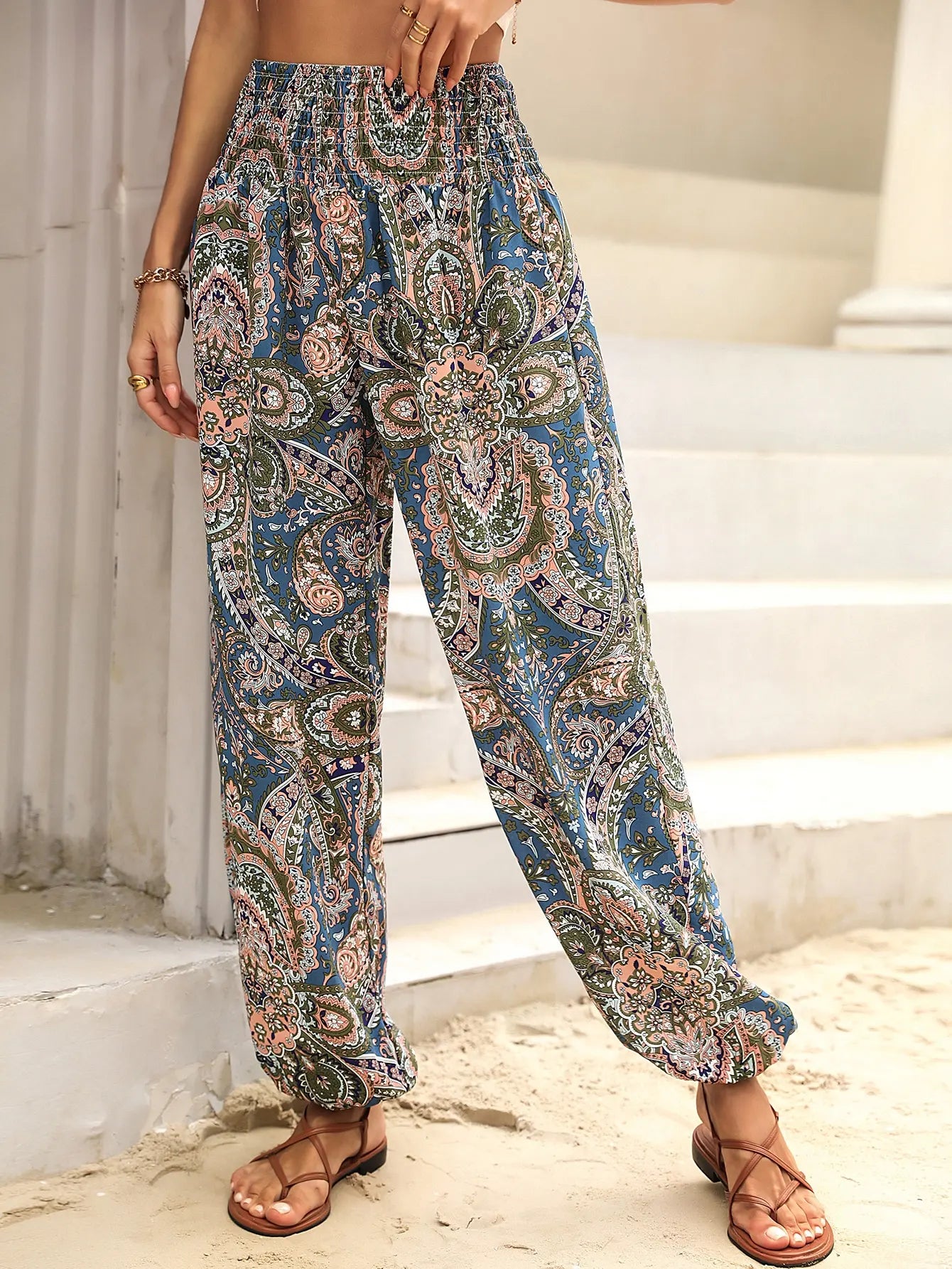 Vrouwelijke Broek met Leuke Print Casual Stijl