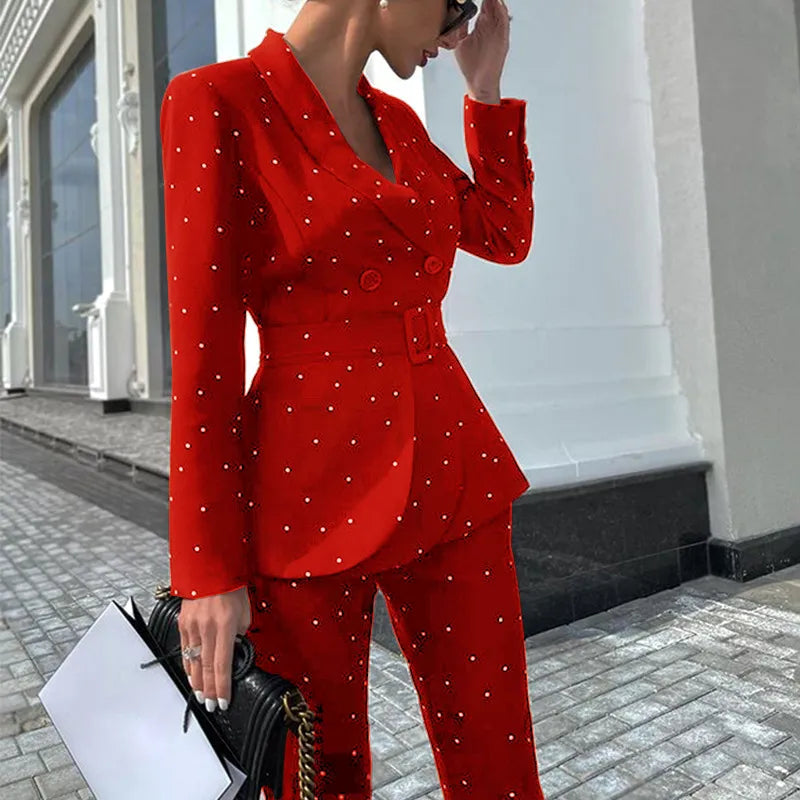 Jas en Broek Set voor Vrouw
