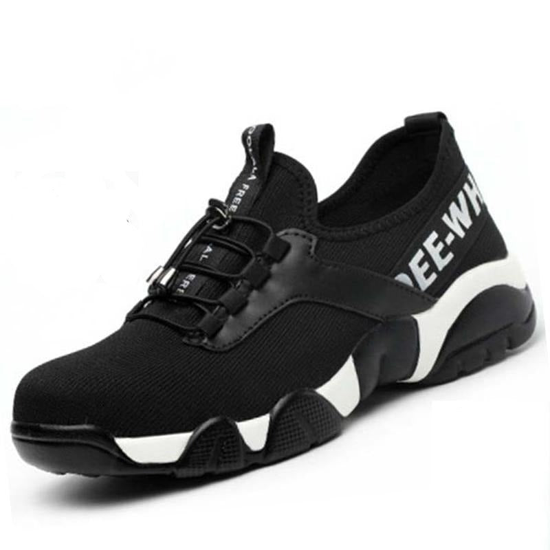 Heren Werkschoenen S3 Stalen Neus Ademend Anti-Slip