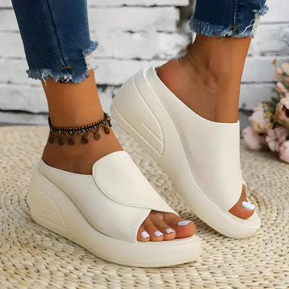 Dames Sandalen Platform Sleehak Comfortabel