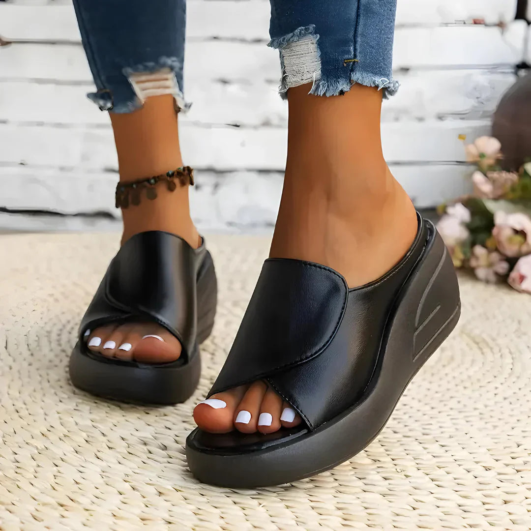 Dames Sandalen Platform Sleehak Comfortabel - Mode Vibes
