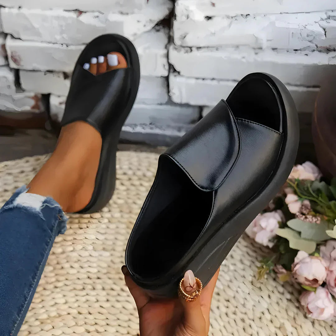 Dames Sandalen Platform Sleehak Comfortabel