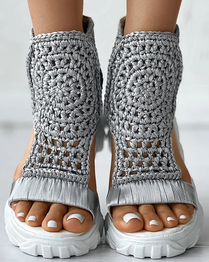 Trendy Tint Gouden Zomergloed Sandalen