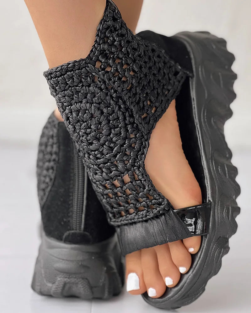 Trendy Tint Gouden Zomergloed Sandalen