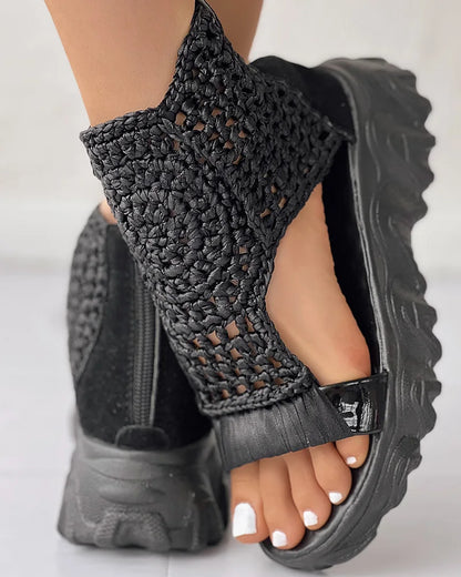 Trendy Tint Gouden Zomergloed Sandalen