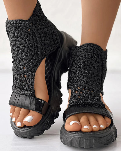 Trendy Tint Gouden Zomergloed Sandalen