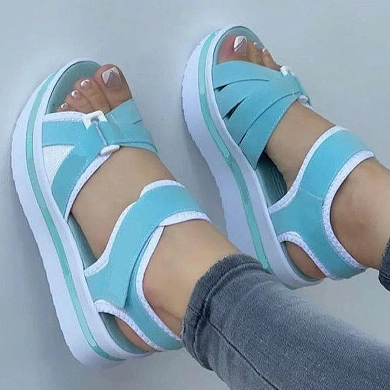 SunShine Elegance Zomer Sleehak Sandalen