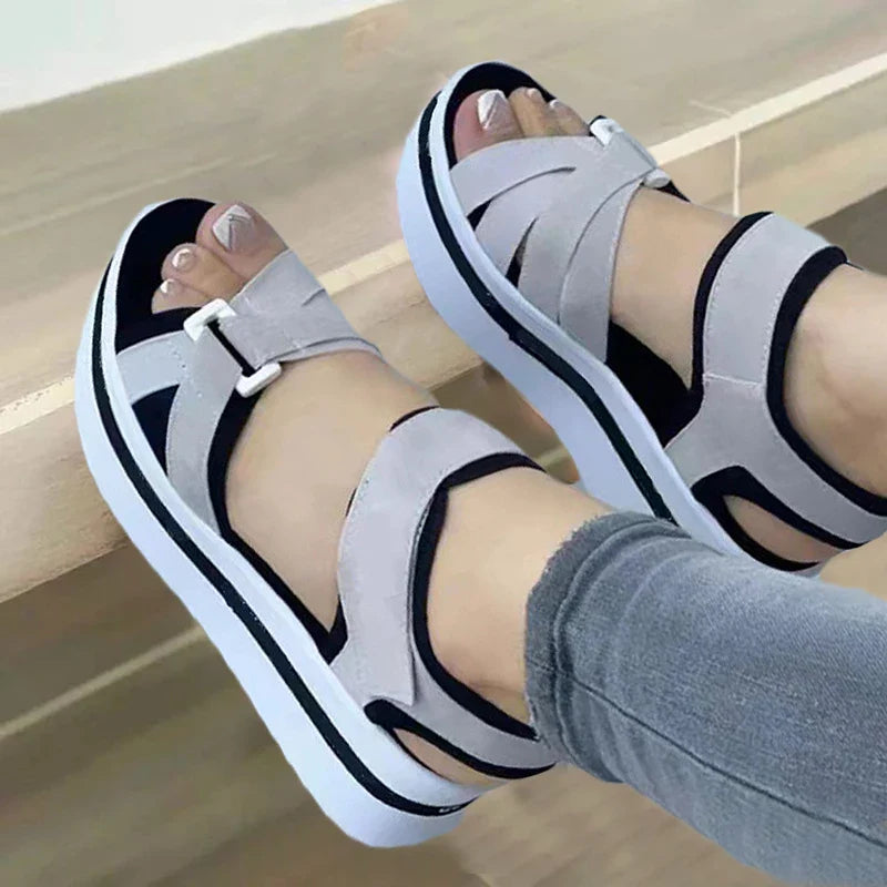 SunShine Elegance Zomer Sleehak Sandalen