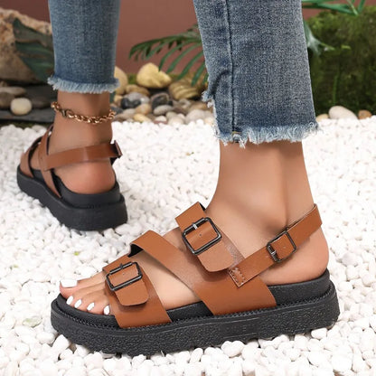 Sandalen voor Senioren met Anti-Slip Zool Comfortabel Vegan