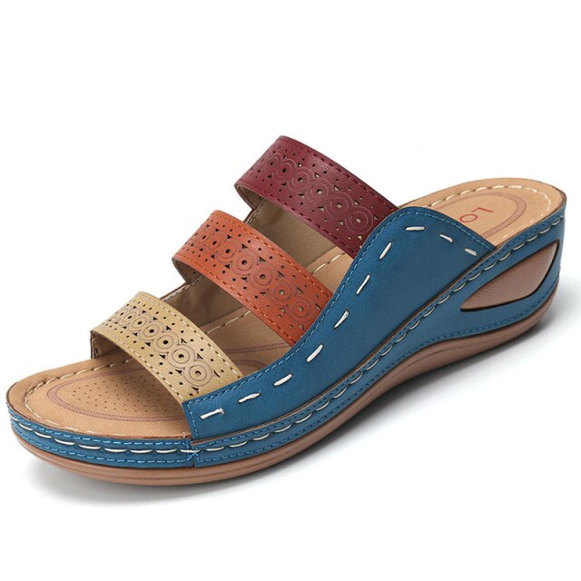 Luchtige orthopedische sandalen voor dames van Velanora