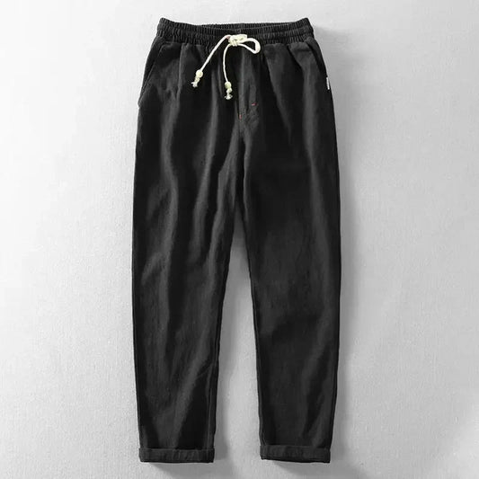 Sander | Elegante en comfortabele linnen broek 0