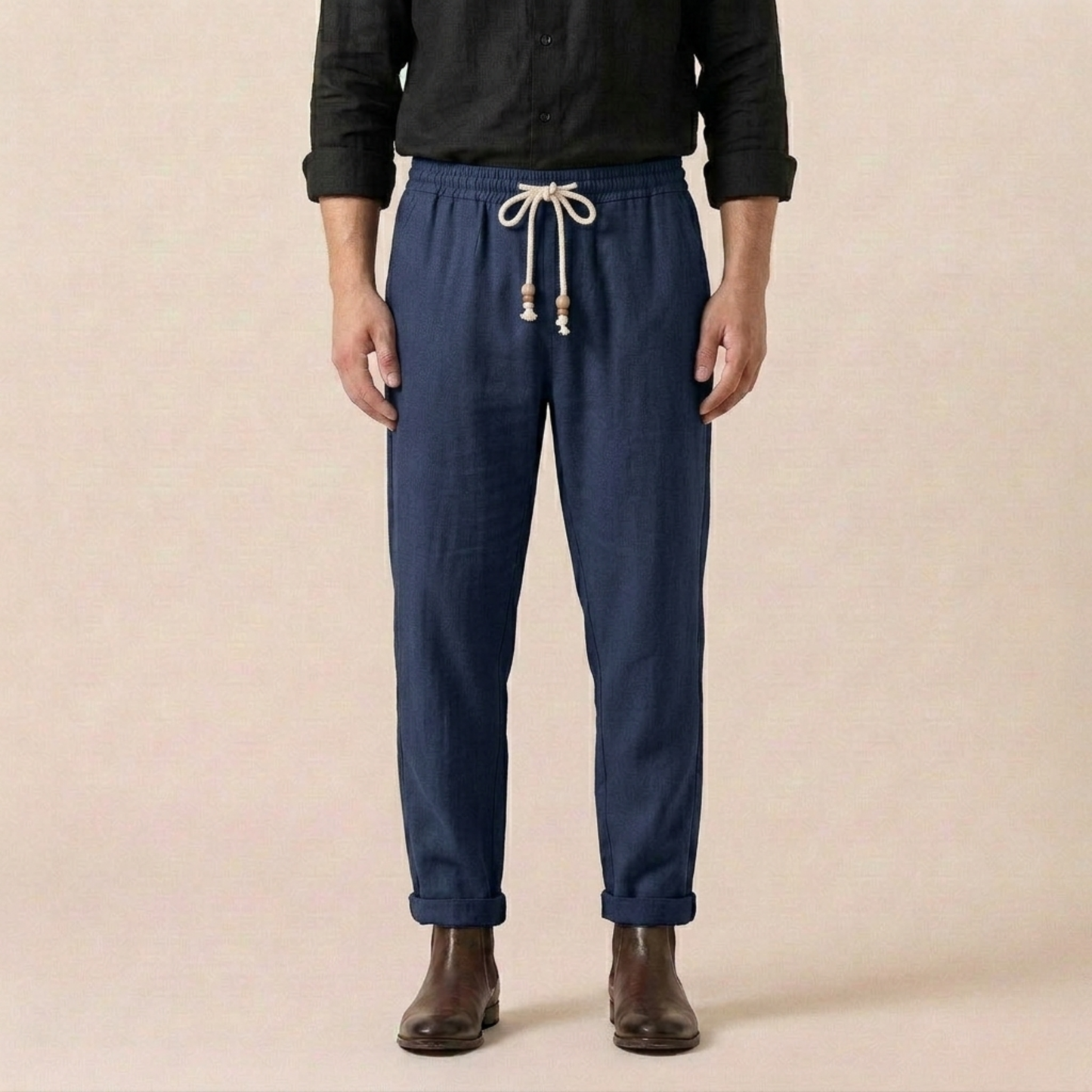 Sander | Elegante en comfortabele linnen broek 6