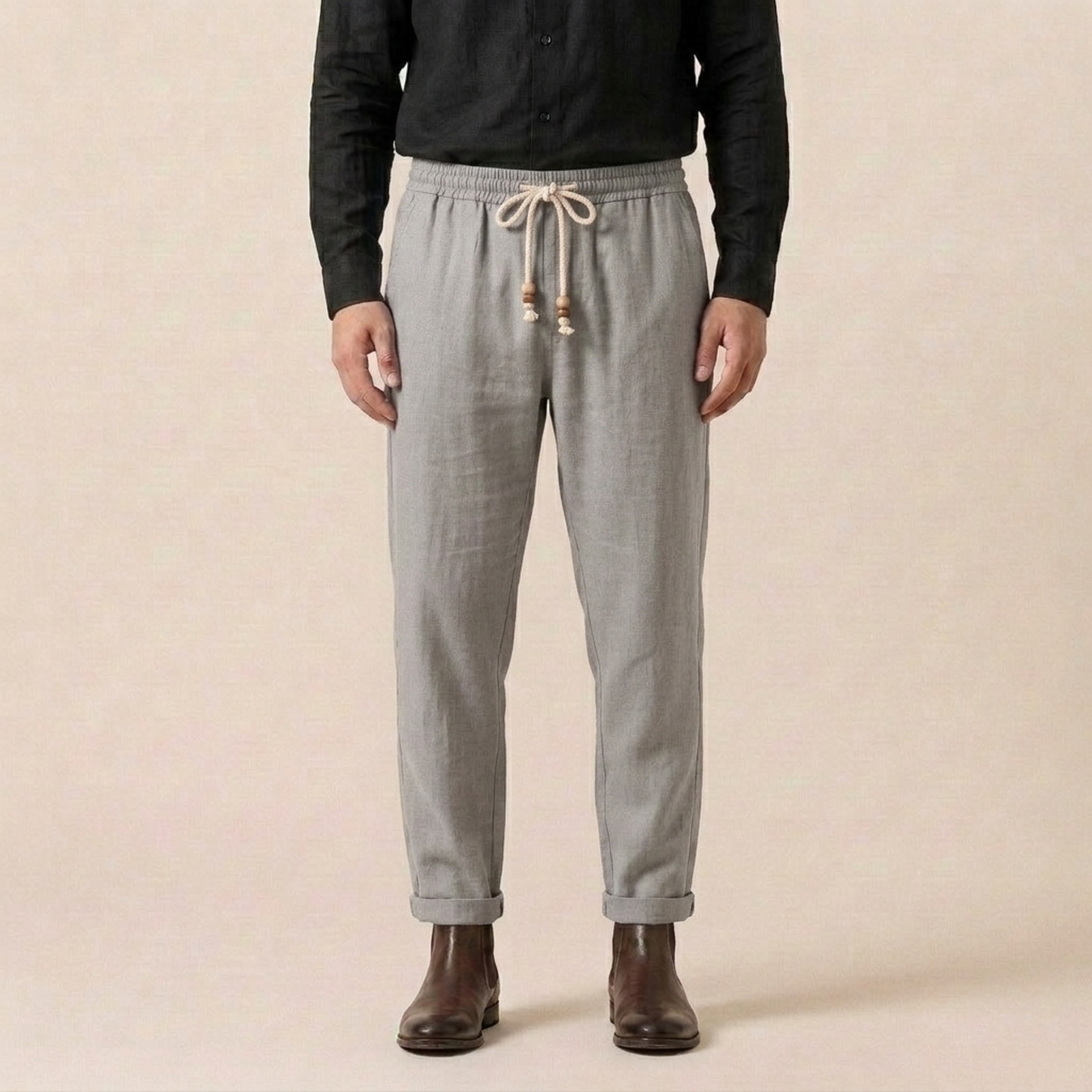 Sander | Elegante en comfortabele linnen broek 7