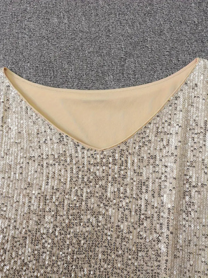 Sara | Mini abito glamour con spalle scoperte