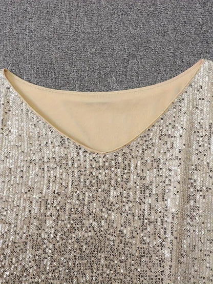 Sara | Mini abito glamour con spalle scoperte