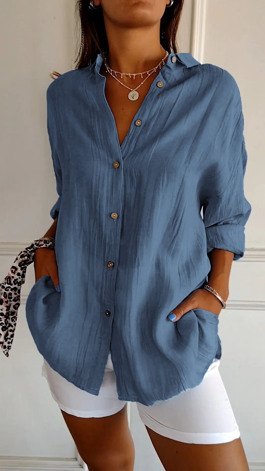 Sarah | Klassieke elegante blouse