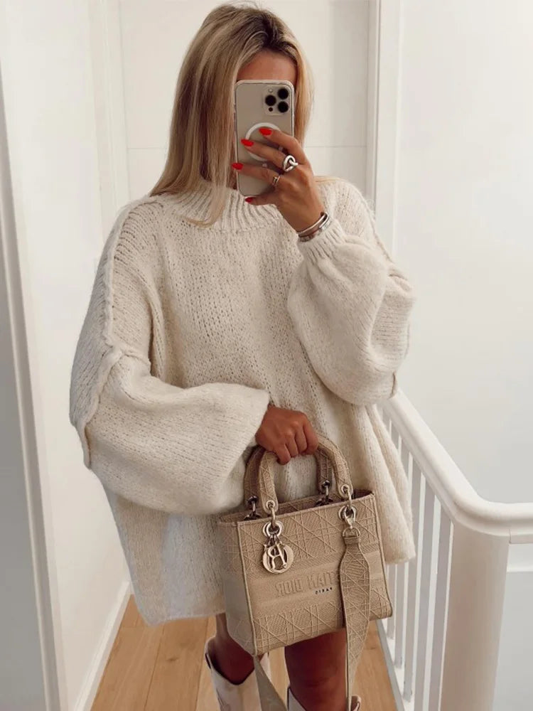 Dames Trui Gebreid Elegante Stijl - Mode Vibes