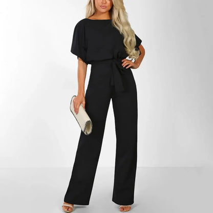 Zafira Elegante Strakke Taille Jumpsuit
