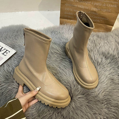 Vrouwen Boots Casual Comfortabel Trendy Stijl