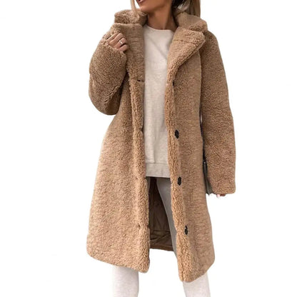 Dames Teddy Jas – Zachte Warme Winterjas