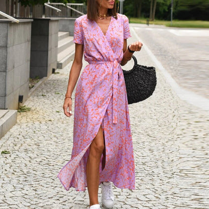 Anna – Dames Jurk met Bloemenprint voor Lente/Zomer