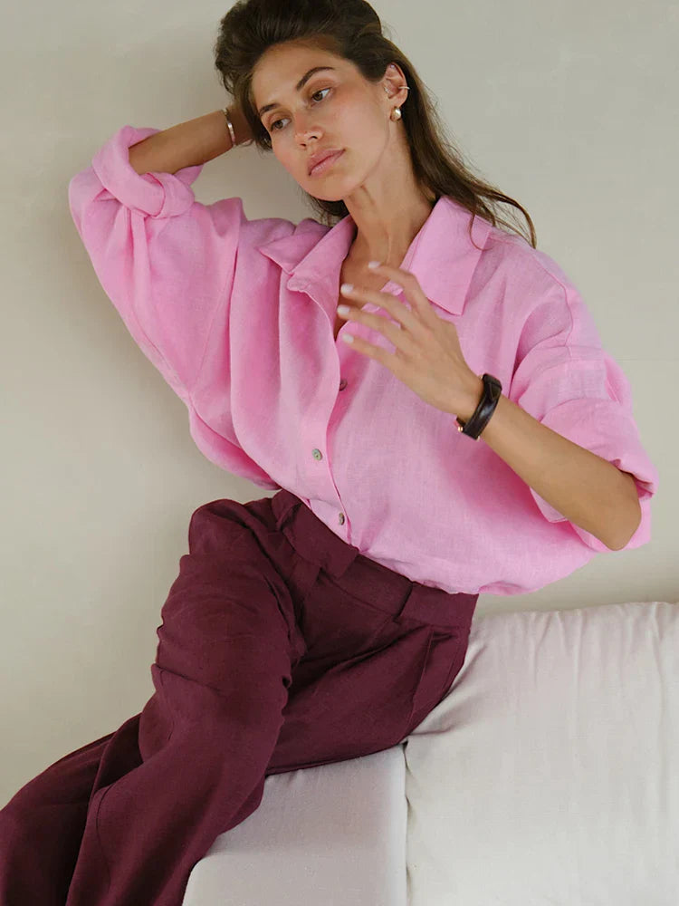 Liora | Elegant Oversized Blouse