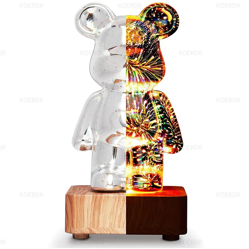 3D Vuurwerk Sfeerlamp Magisch Projectielicht StarBear