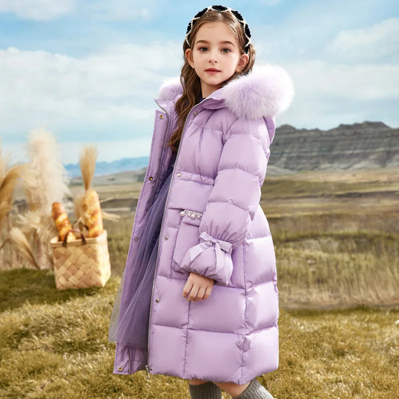 Meisjes Winterjas Elina Warm en Waterdicht