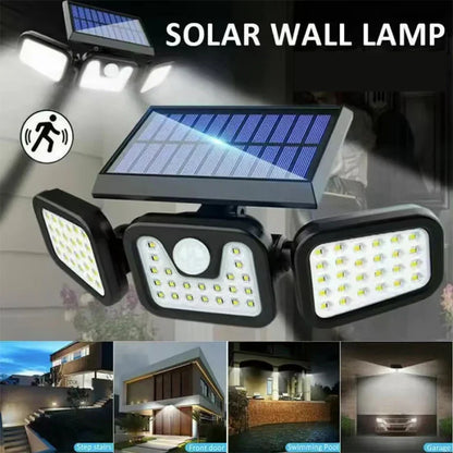 Zonne-Energie Wandlamp LED Eco Friendly Waterproof - Mode Vibes