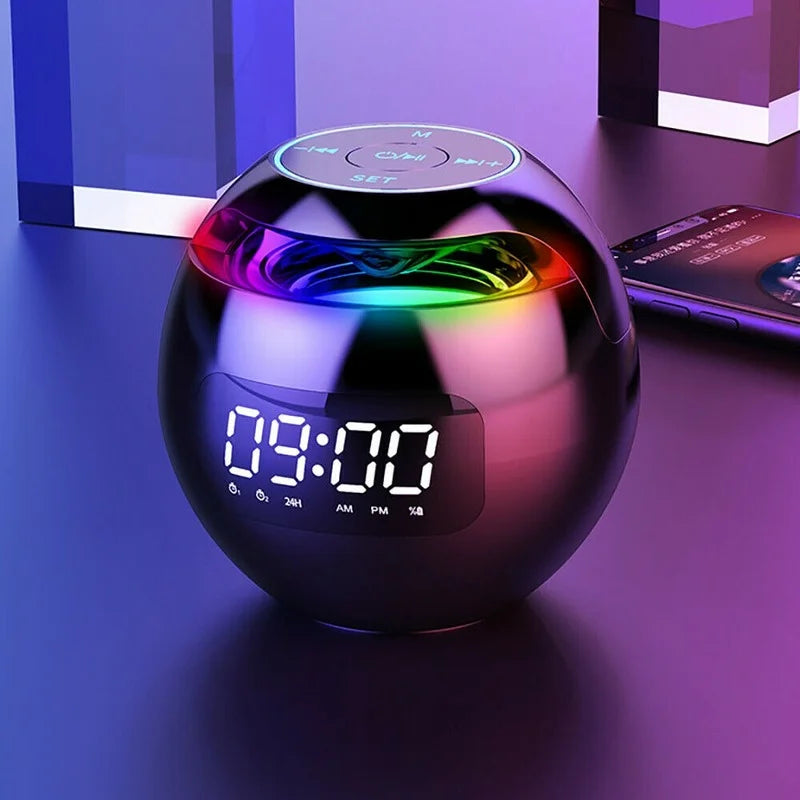 FM Wekker met Bluetooth Speaker en Verlichting - Mode Vibes
