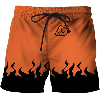 Heren Zwemshort Zwart Stoer Uniek Design