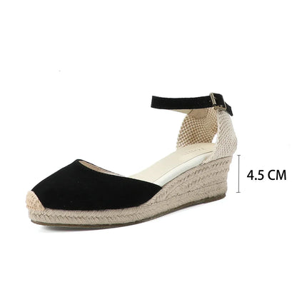 Variant image for Sole | Sandali Donna Comodi in Pelle Scamosciata-6
