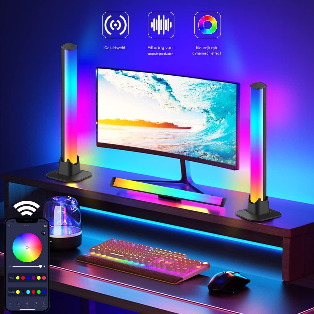 LED Lichtbalken met Muzieksynchronisatie voor Thuis