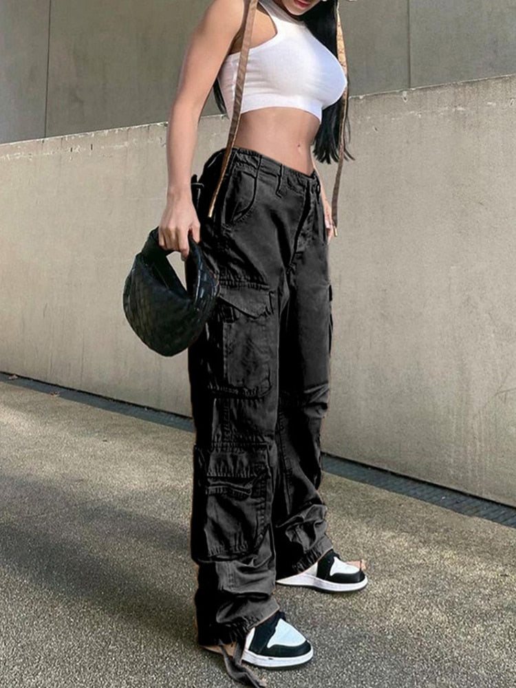 Mila Cargo Broek Heren Loose Fit Trendy